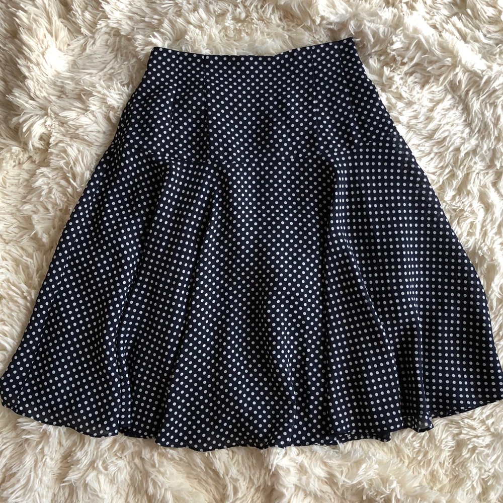 ❗️SOLD❗️Highwaist polkadot skirt